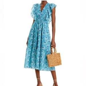 NWOT Rhode Tasha Midi Dress